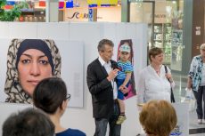 Ausstellung Projekt FLUCHT.PUNKT.MENSCH - Photo: Wolfram Schmidt - www.wsfoto.de