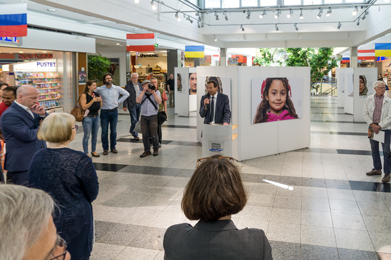 Ausstellung Projekt FLUCHT.PUNKT.MENSCH - Photo: Wolfram Schmidt - www.wsfoto.de